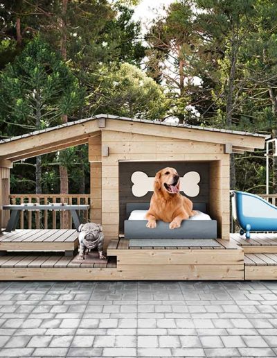 Dog house pet rendering 2